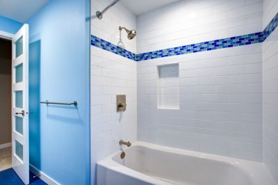 Tile Accent Shower