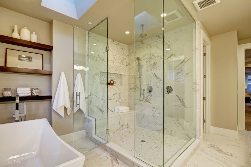 Elegant Tile Showers